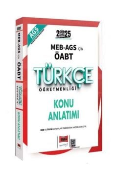 Yargı Yayınları 2025 MEB-AGS ÖABT Türkçe Öğretmenliği Konu Anlatımı