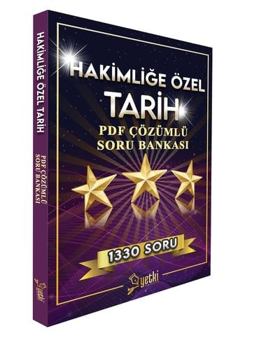 Hakimliğe Özel Tarih Soru Bankası Yetki Yayınları
