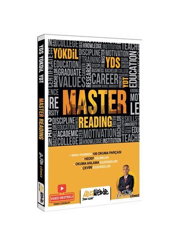 YDS YÖKDİL YKSDİL Master Reading HocaWebde Yayınları