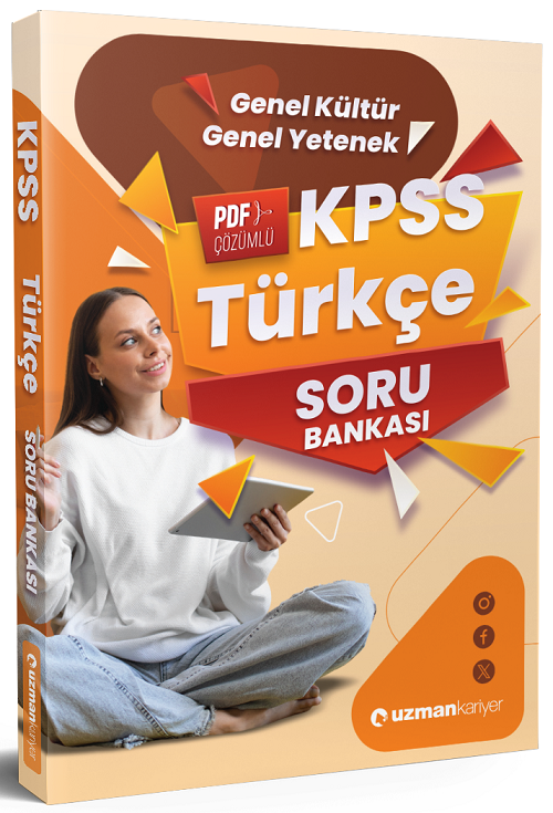 Uzman Kariyer 2026 KPSS Türkçe Soru Bankası Çözümlü Uzman Kariyer Yayınları