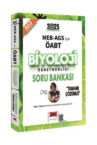 2025 MEB AGS ÖABT Biyoloji Öğretmenliği Soru Bankası Yargı Yayınları