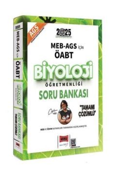 Yargı Yayınları 2025 MEB AGS ÖABT Biyoloji Öğretmenliği Soru Bankası Çiğdem Yiğit