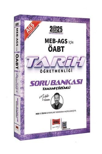 2025 MEB-AGS ÖABT Tarih Öğretmenliği Soru Bankası Yargı Yayınları