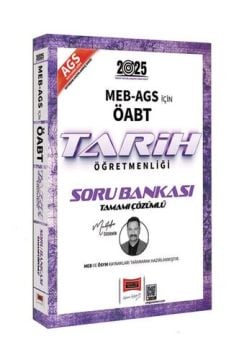 2025 MEB-AGS ÖABT Tarih Öğretmenliği Soru Bankası Yargı Yayınları