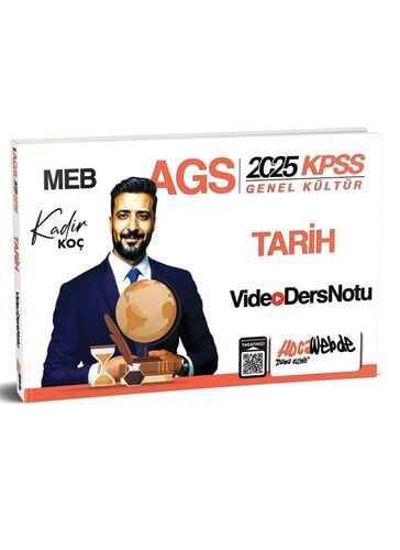 MEB AGS KPSS Tarih Video Ders Notu HocaWebde Yayınları
