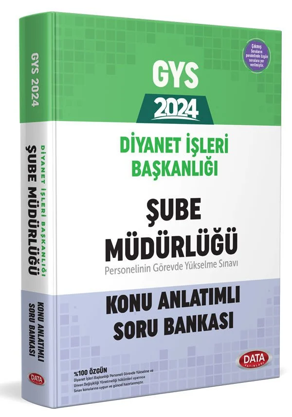 DİYANET İŞERİ BAKANLIĞI ŞUBE MÜDÜRLÜĞÜ GYS KONU ANLATIMLI SORU BANKASI