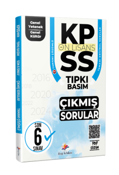Dizgi Kitap 2026 KPSS Ön Lisans Genel Yetenek Genel Kültür Fasiküller Halinde Son 6 Yıl PDF Çözümlü Tıpkı Basım Çıkmış Sorular