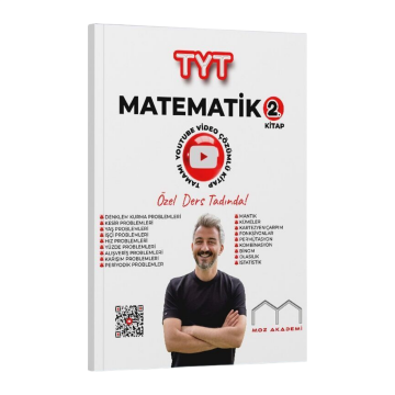 Alan Yayınları Moz Akademi TYT Matematik 2. Kitap Tamamı Çözümlü Soru Bankası