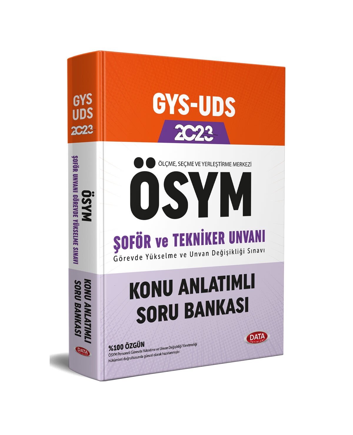 Data Yayınları Ölçme ve Seçme ve Yerleştirme Merkezi (ÖSYM) Şoför ve Tekniker Unvan Değişikliği Sınavı Konu Anlatımlı Soru Bankası