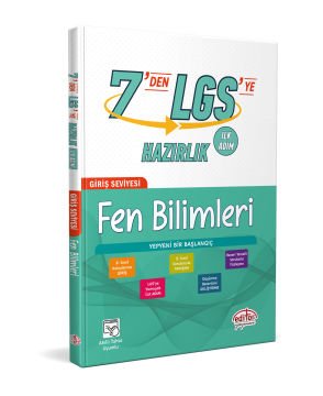 7’DEN LGS’YE HAZIRLIK FEN BİLİMLERİ EDİTÖR YAYINLARI