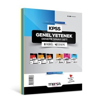 Marka Yayınları 2026 KPSS Genel Yetenek Deneme Sınavı Seti 6 Fasikül 42 Deneme