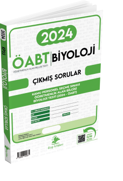 Dizgi Kitap MEB-AGS ÖABT Biyoloji Video Çözümlü 2024 Sınavı Tek Fasikül Orijinal Çıkmış Sorular