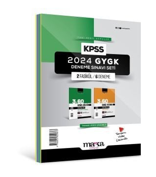 Marka Yayınları 2026 KPSS Genel Yetenek Genel Kültür Deneme Sınavı Seti 2 Fasikül 6 Deneme