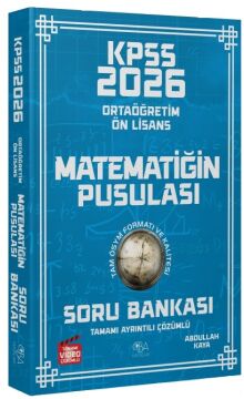 2026 KPSS Lise Ortaöğretim Ön Lisans Matematik Matematiğin Pusulası Soru Bankası Çözümlü - Burak Almasulu CBA Yayınları