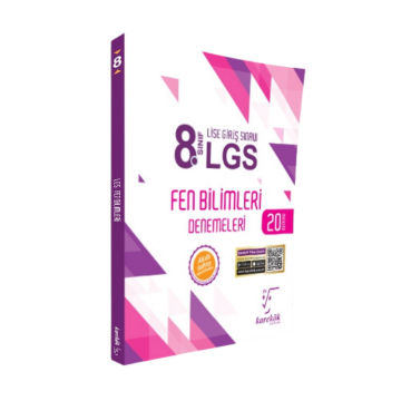 Karekök Yayınları 8. Sınıf LGS Fen Bilimleri 20 Deneme