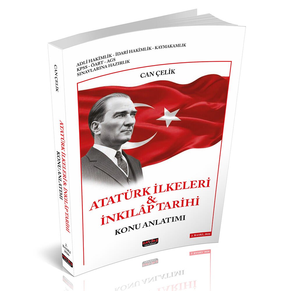 Savaş Yayınları Atatürk İlkeleri ve İnkılap Tarihi Konu Anlatımı