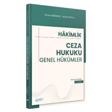 Hakimlik Ceza Hukuku Genel Hükümler 3. Baskı Monopol Yayınları