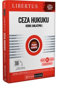 KPSS A Grubu Ceza Hukuku Konu Anlatımlı Pegem Yayınları