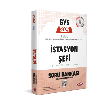 Data Yayınları 2025 GYS TCDD İstasyon Şefi Soru Bankası