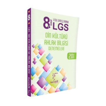 Karekök Yayınları 8. Sınıf LGS Din Kültürü ve Ahlak Bilgisi Denemeleri