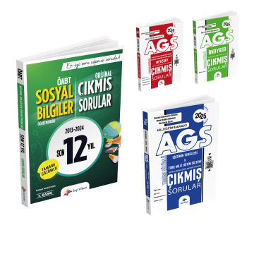 Dizgi Kitap 2025 Öabt Sosyal Bilgiler Öğretmenliği Çıkmış Sorular ve Meb Ags Mevzuat, Anayasa Hukuku, Eğitimin Temelleri Çözümlü Çıkmış Sorular Seti