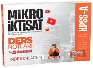 KPSS A Grubu Mikro İktisat Video Ders Notları - Bilge Beyaz İndeks Akademi Yayıncılık