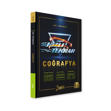 2026 Süper Hızlı Tekrar Kpss Coğrafya Yetki Yayınları