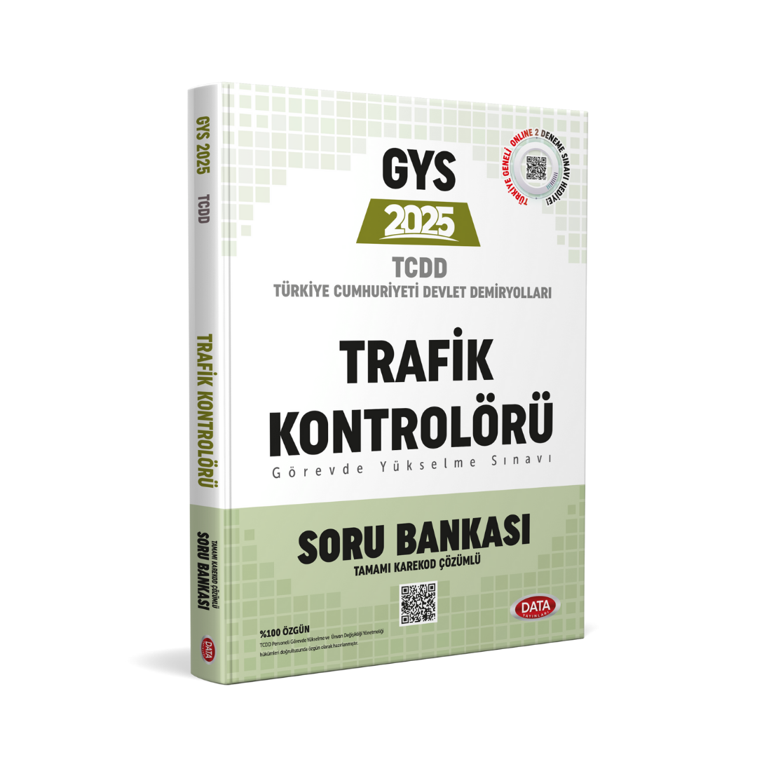 TCDD GYS Trafik Kontrolörü Soru Bankası Data Yayınları