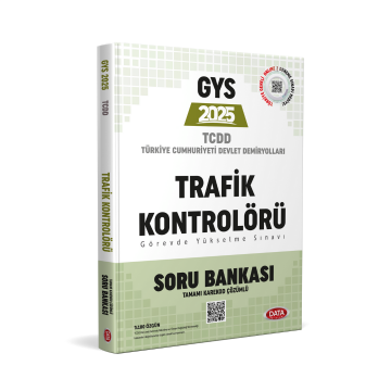 Data Yayınları 2025 GYS TCDD Trafik Kontrolörü Soru Bankası
