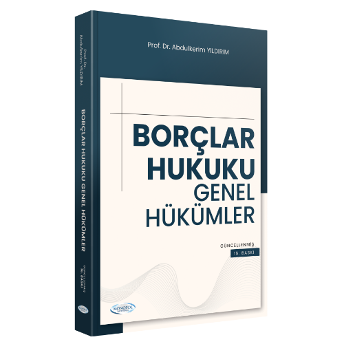 Hakimlik Borçlar Hukuku Genel Hükümler 16. Baskı Monopol Yayınları
