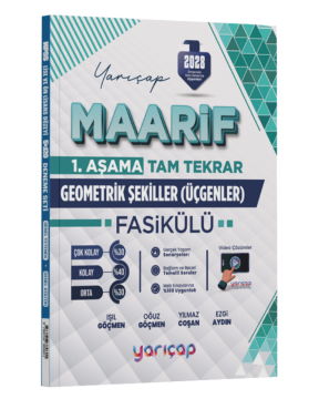 YarıÇap Yayınları 2028 Geometrik Şekiller Maarif Fasikülü 1. Aşama