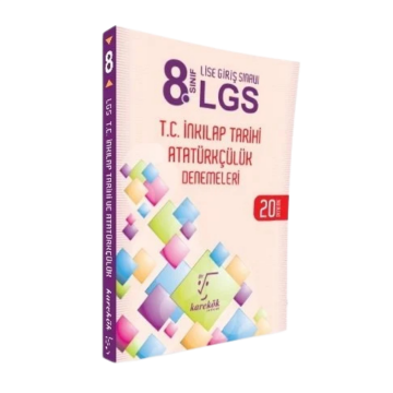 Karekök Yayınları 8. Sınıf LGS T.C. İnkılap Tarihi Atatürkçülük Denemeleri