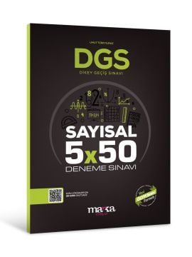 2026 DGS Sayısal 5x50 Deneme Sınavı Tamamı PDF Çözümlü Açıklanan Yeni Müfredat Marka Yayınları