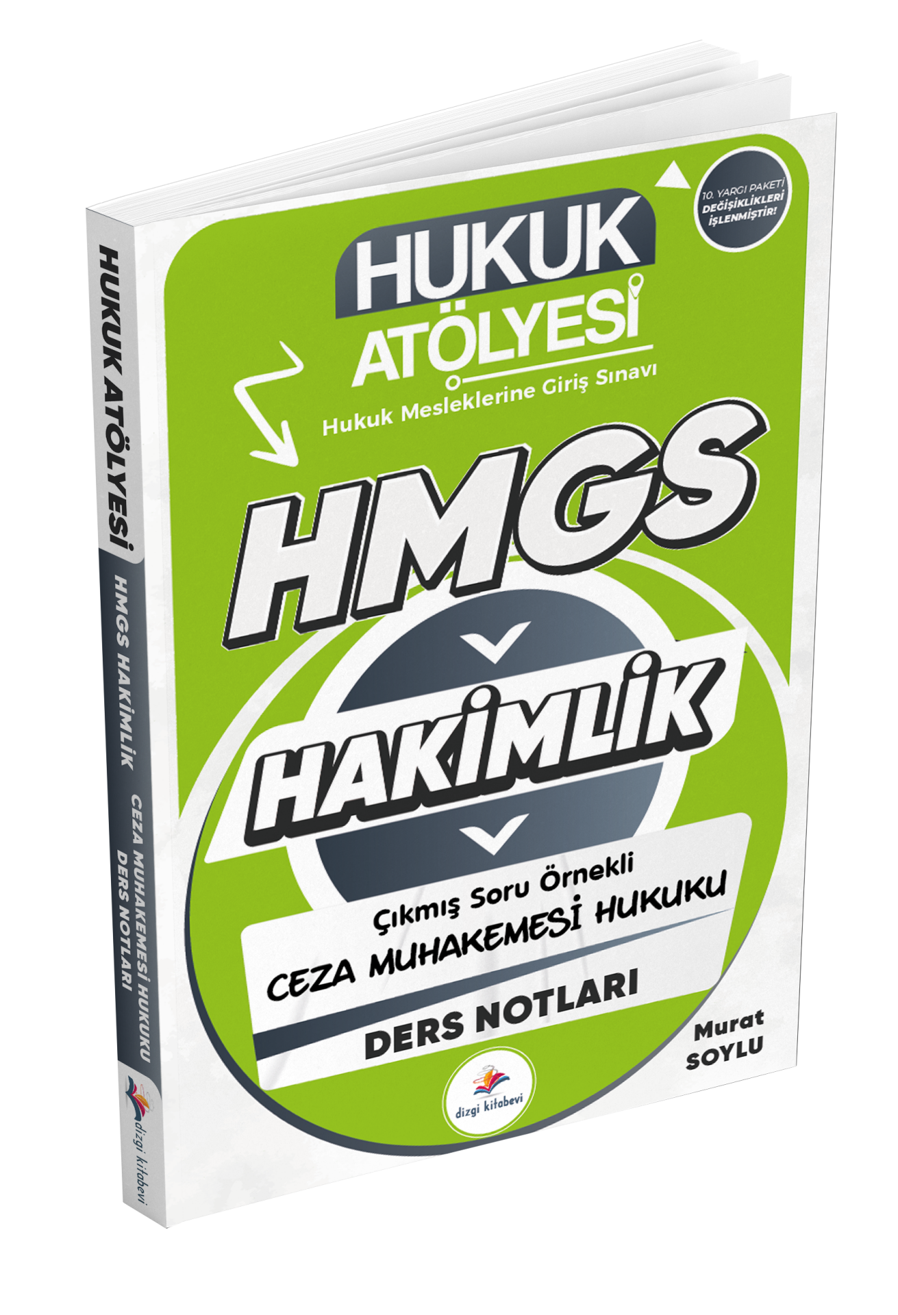 Dizgi Kitap Hukuk Atölyesi Hakimlik HMGS Hukuk Mesleklerine Giriş Sınavı Çıkmış Soru Örnekli Ceza Muhakemesi Hukuku Ders Notları Murat Soylu