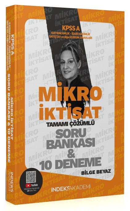 2025 KPSS A Grubu Mikro İktisat Soru Bankası ve 10 Deneme  Çözümlü - Bilge Beyaz İndeks Akademi Yayıncılık
