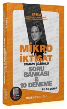 2025 KPSS A Grubu Mikro İktisat Soru Bankası ve 10 Deneme  Çözümlü - Bilge Beyaz İndeks Akademi Yayıncılık