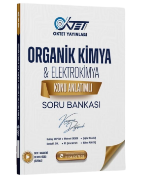 Oktet Yayınları AYT Organik Kimya Elektrokimya Konu Anlatımlı Soru Bankası