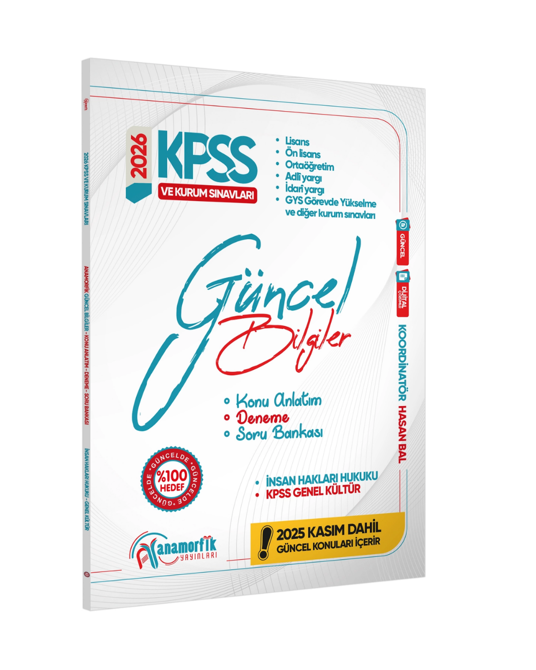 2026 KPSS Genel Kültür/Kurum Sınavları Güncel Bilgiler Konu Anlatım-Deneme-Soru Bankası Dijital Çözüm İnformal Yayınları