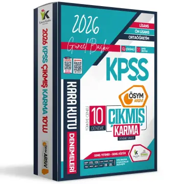 2026 KPSS Lisans Genel Kültür Genel Yetenek ÖSYM Çıkmış Karma Karakutu 10lu Deneme Dijital Çözümlü İnformal Yayınları