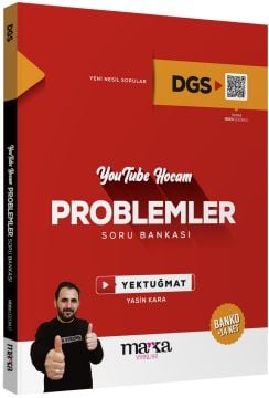 Marka Yayınları 2025 DGS Youtube Hocam Problemler Soru Bankası