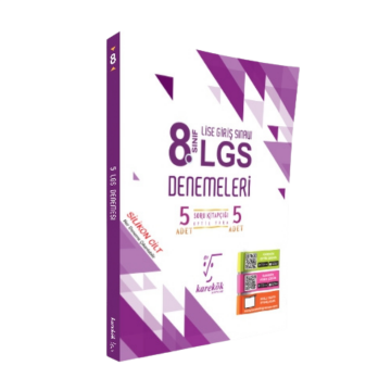 Karekök Yayınları 8. Sınıf LGS 5'li Denemeleri