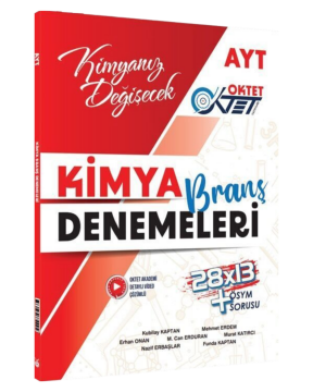 Oktet Yayınları AYT Kimya 28 x 13 Branş Denemeleri