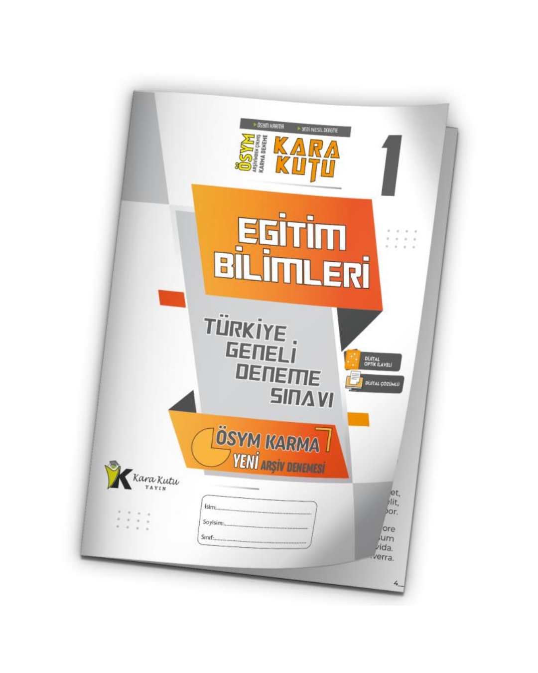 2025 KPSS Eğitim Bilimleri ÖSYM Arşivi Karma Kara Kutu Çıkmış Soru TG D.Çözümlü Deneme 10/1.Kitapçık İnformal Yayınları