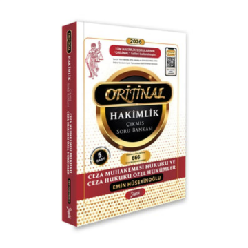 2026 Orijinal Ceza Muhakemesi Hukuku Hakimlik Çıkmış Soru Bankası  Yetki Yayınları