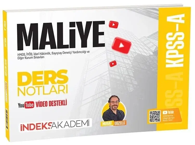 KPSS A Grubu Maliye Video Ders Notları - Murat Güzelli İndeks Akademi Yayıncılık
