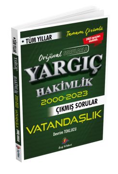 Dizgi Kitap 2024 Yargıç Adli İdari Hakimlik Tarih ve Vatandaşlık Çıkmış Sorular Seti