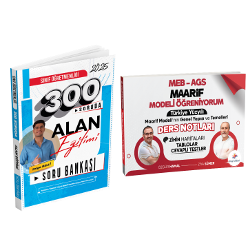 Dizgi Kitap 2025 Meb Ags ÖABT Sınıf Öğretmenliği Alan Eğitimi Soru Bankası ve Maarif Modeli Öğreniyorum Türkiye Yüzyılı Maarif Modelinin Genel Yapısı ve Temelleri Ders Notları Seti