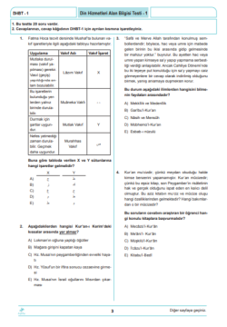 Dizgi Kitap 2026 Dhbt Tamamı Çözümlü 5 Deneme Sınavı