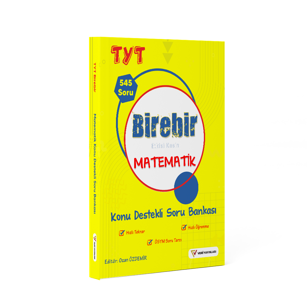 YKS TYT Birebir Etkisi Kesin Matematik Konu Destekli Soru Bankası
