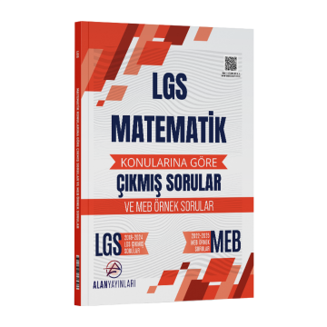 Alan Yayınları 8. Sınıf LGS Matematik Konularına Göre Çıkmış Sorular